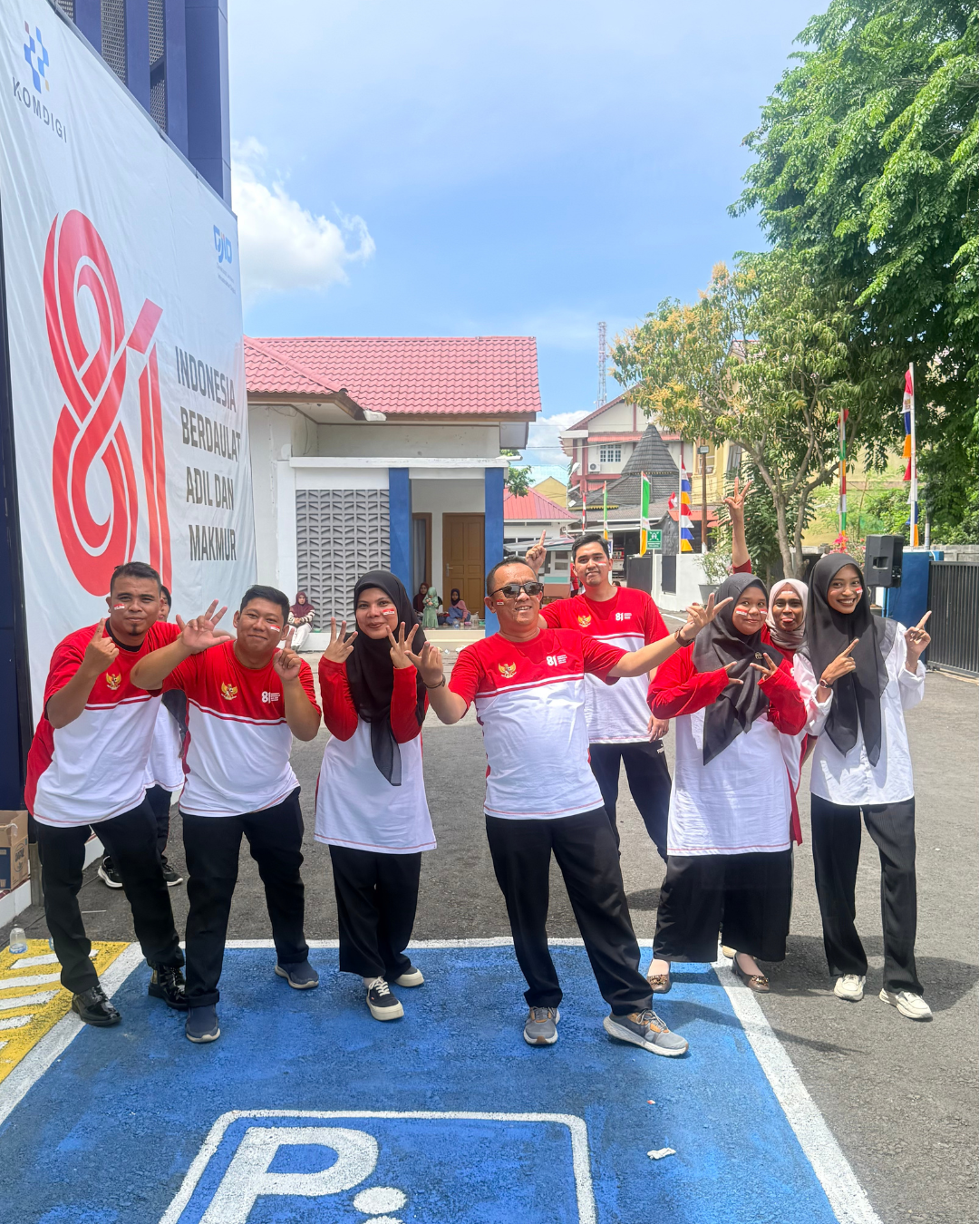 Balai Monitor Spektrum Frekuensi Radio & Infrastruktur Digital Kelas I Banda Aceh Semarakkan HUT ke-81 Kemerdekaan Republik Indonesia 6