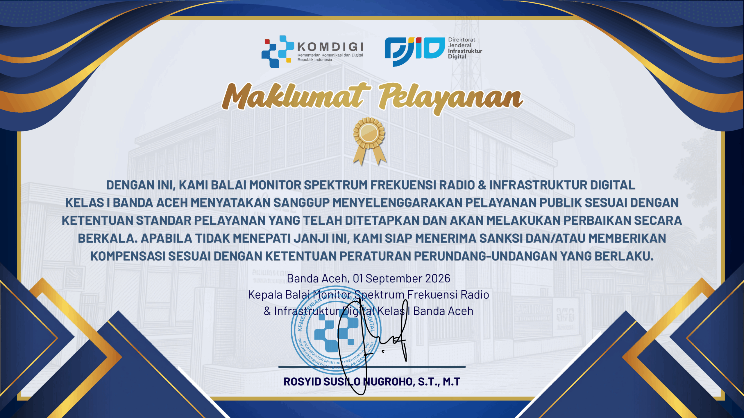 Beranda maklumat pelayanan 2026 pak rosyid